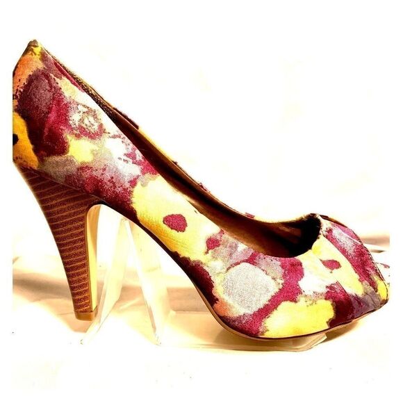 KABOBY PEEP TOE by MADDEN GIRL 4” HEEL SIZE 8 - Picture 1 of 5